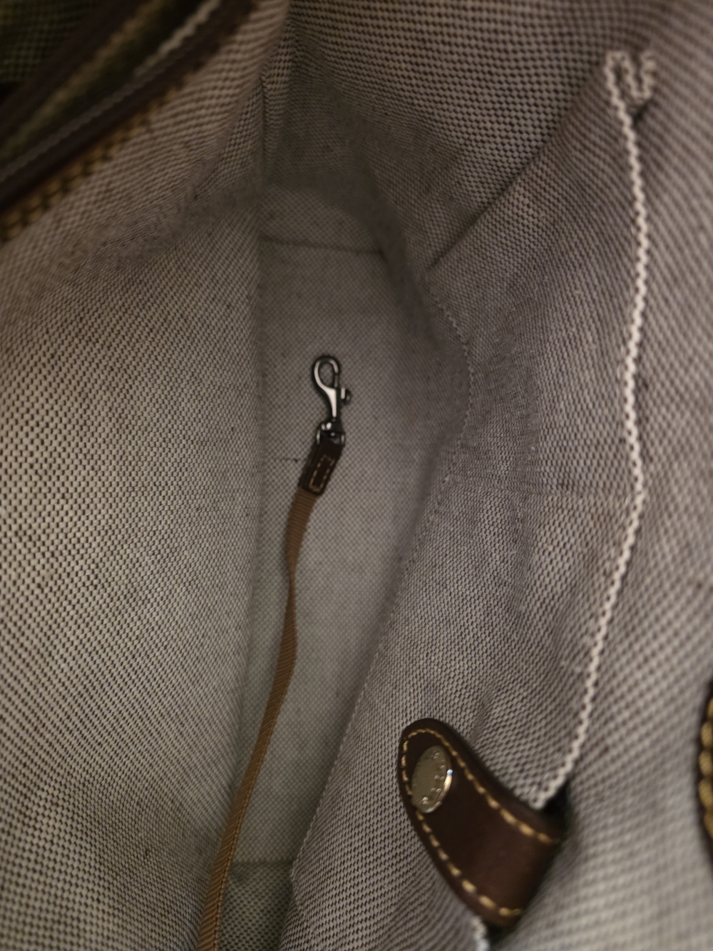 Dooney & Bourke Metallic Python Embossed Tote/Shopper - Picture 10 of 16